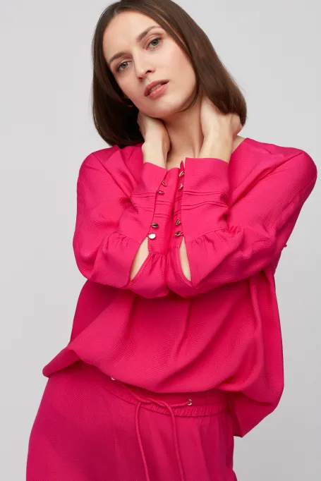 Bluse mit Manschetten